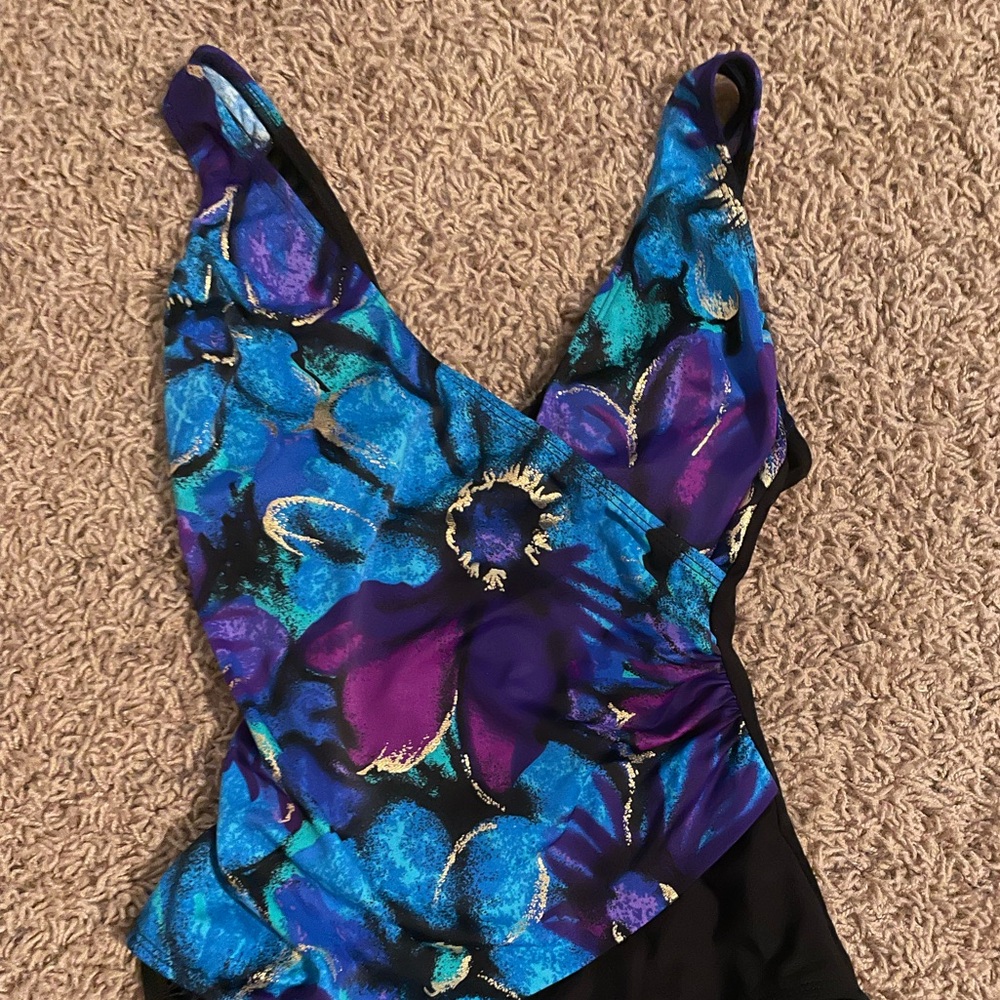 Vintage Longitude one piece wrap swimsuit - Picture 6 of 6
